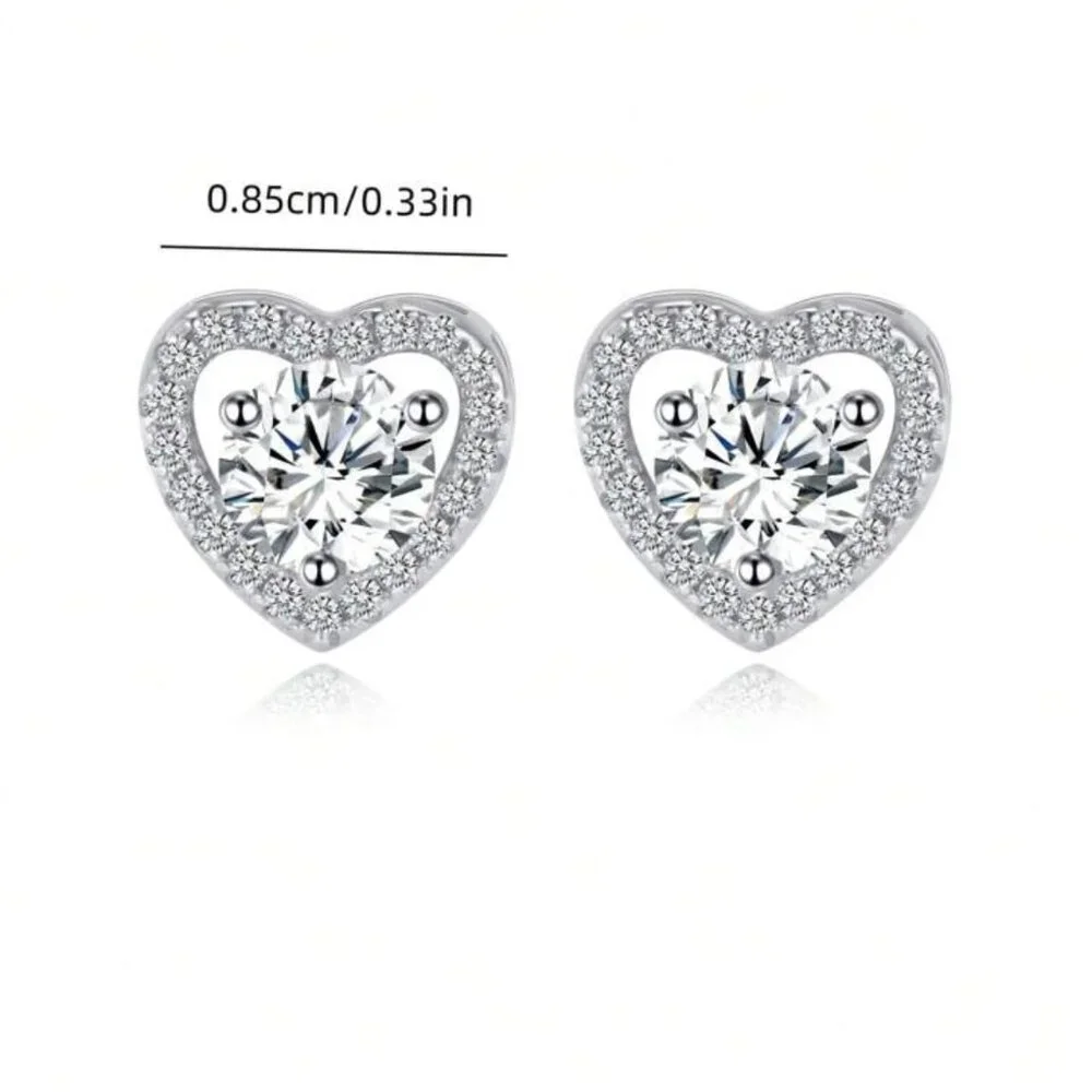 CERTIFIED Elegant Moissanite Diamonds - Shine Bright This Valentine's Day - Picture 4 of 6